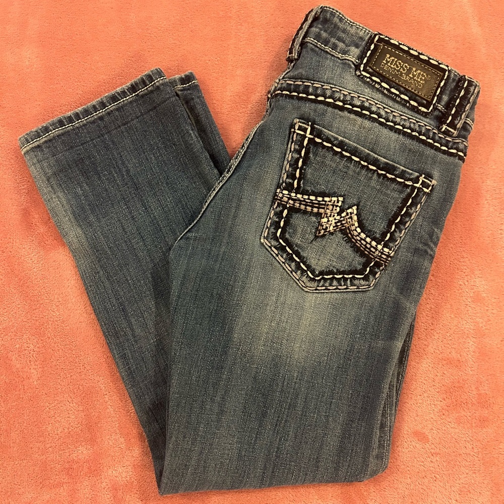 Miss Me Women's Capri Blue Jeans